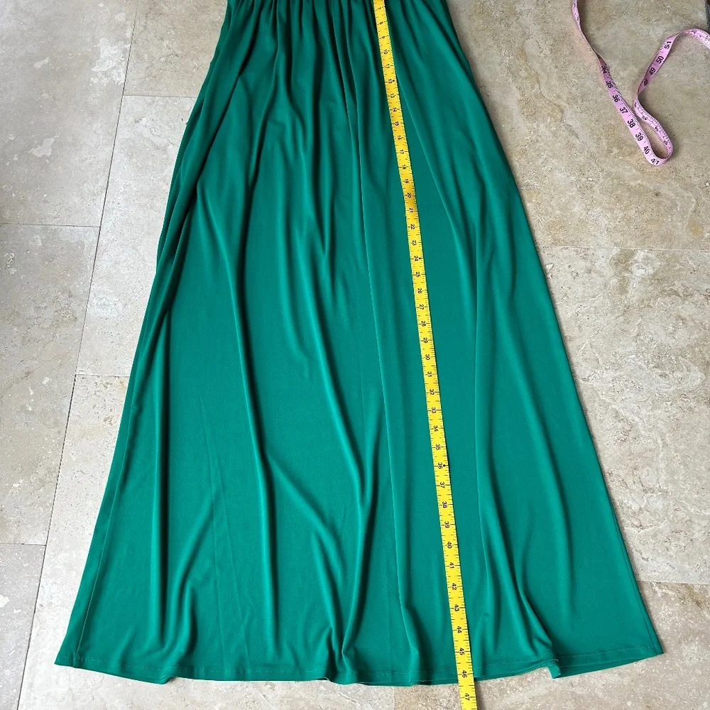 Susana Monaco Maxi Bandeau Elastic Green Dress, Size XS - Picture 14 of 14